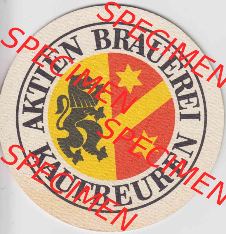 Bierdeckel Aktien Brauerei Kaufbeuren, Aus Tradition gut (1). Deutscher Katalog über deutsche Bierdeckel Aktienbrauerei Kaufbeuren aus Bundesland Bayern, zum katalogisieren... Sammlung