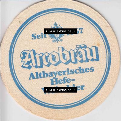 Bierdeckel Arcobräu Urfass 1567, Altbayerisches Hefe-Weissbier (1). Deutscher Katalog über deutsche Bierdeckel Arcobräu aus Bundesland Bayern zum katalogisieren und... Sammlung