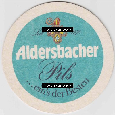 Bierdeckel Aldersbacher Hefe-Abteiweizen, Original Flaschengärung, Brauerei Aldersbach (2). Deutscher Katalog über deutsche Bierdeckel Brauerei Aldersbach aus Bundesland... Sammlung