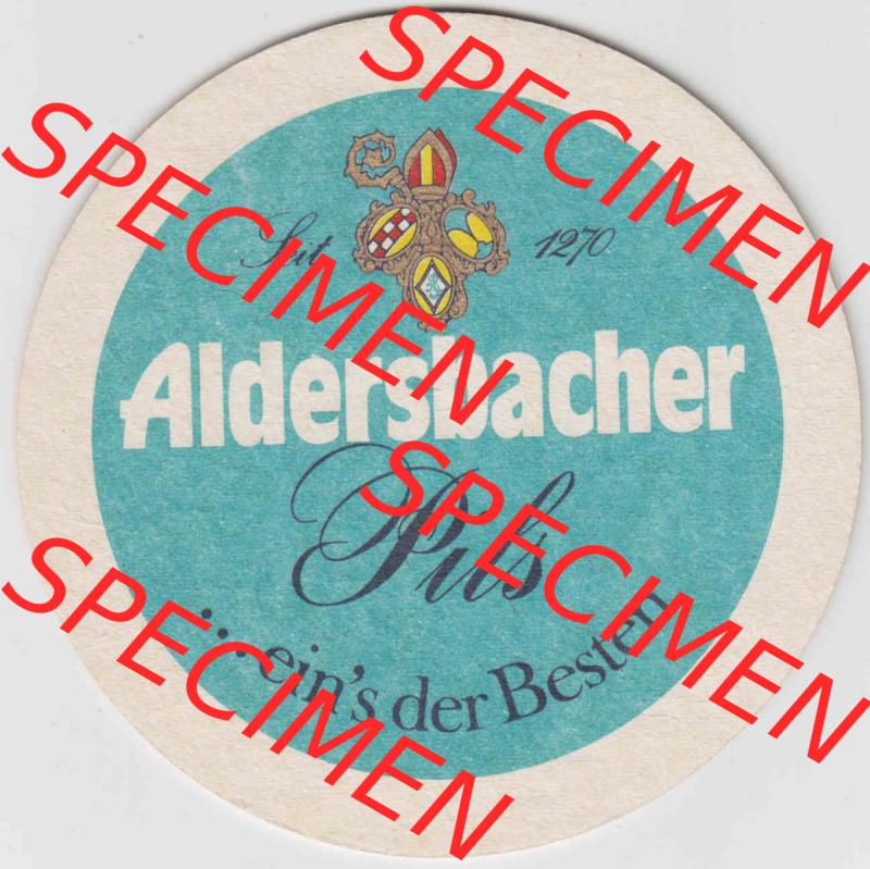 Bierdeckel Aldersbacher Hefe-Abteiweizen, Original Flaschengärung, Brauerei Aldersbach (2). Deutscher Katalog über deutsche Bierdeckel Brauerei Aldersbach aus Bundesland... Sammlung