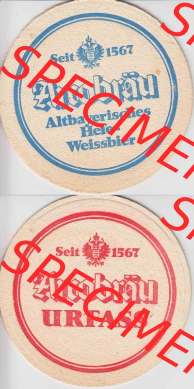 Bierdeckel Arcobräu Urfass 1567, Altbayerisches Hefe-Weissbier (3). Deutscher Katalog über deutsche Bierdeckel Arcobräu aus Bundesland Bayern zum katalogisieren und... Sammlung