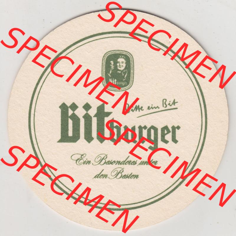 Bierdeckel Bitburger, Bitte ein Bit, Ein Besonderes unter den Bieren, Boitburger Drive, Das erste Alkoholfreie das schmeckt wie ein Bitburger, Light und Pils (1).... Sammlung