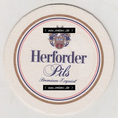 Bierdeckel 2000, Herforder Pils, Premium Exquisit, Magisches Wasserland, Landesgartenschau 2000 Aqua MagicA Bad Oeynhausen Löhne (1). Deutscher Katalog über... Sammlung