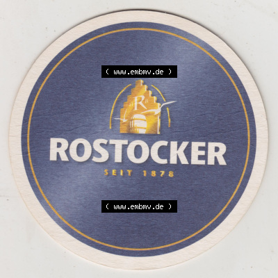 Bierdeckel Hanseatische Brauerei Rostock (1). Deutscher Katalog über deutsche Bierdeckel Hanseatische Brauerei Rostock aus Bundesland... Sammlung