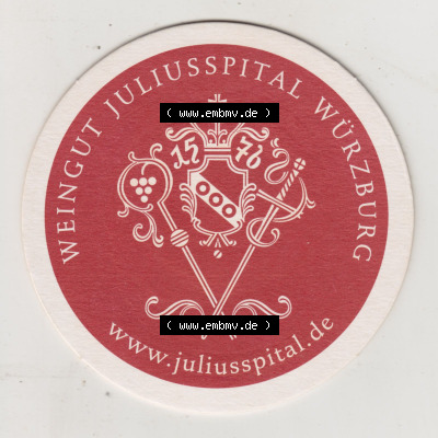 Bierdeckel Weingut Juliusspital Würzburg, Ratskeller München, Gutsausschank (1). Deutscher Katalog über deutsche Bierdeckel... Sammlung