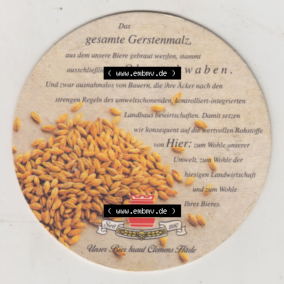 Bierdeckel Härle-Pils, Das feinherbe Edelbier mit dem frischen milden Geschmack. Nicht bitter aber deutlich geprägt vom Aroma... Sammlung