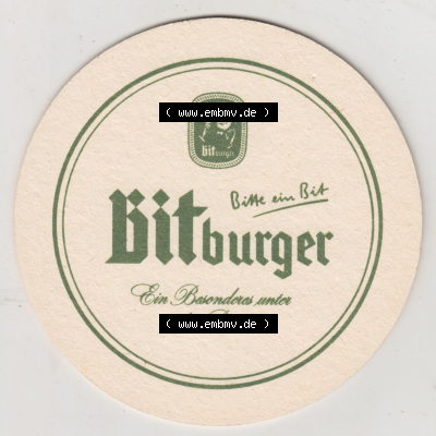 Bierdeckel Bitburger, Bitte ein Bit, Ein Besonderes unter den Bieren, Boitburger Drive, Das erste Alkoholfreie das schmeckt wie... Sammlung