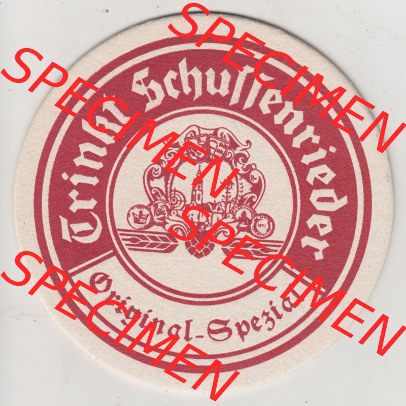 Bierdeckel 2000, Schussenrieder Brauerei Ott, Trinkt Schussenrider, Original-Spezial, Schussenrieder Bierkrugmuseum (1). Deutscher Katalog über deutsche Bierdeckel... Sammlung