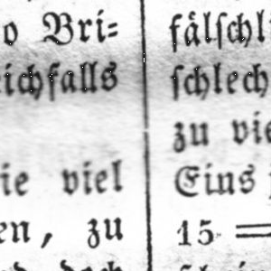 Ausschnitt zur Qualitätsprüfung vom Digitalen Bild Qualität