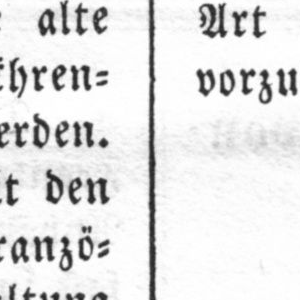 Ausschnitt zur Qualitätsprüfung vom Digitalen Bild Qualität