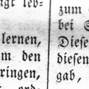 Ausschnitt zur Qualitätsprüfung vom Digitalen Bild Qualität