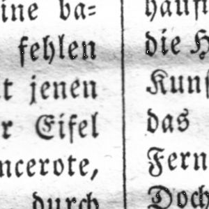 Ausschnitt zur Qualitätsprüfung vom Digitalen Bild Qualität