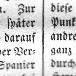 Ausschnitt zur Qualitätsprüfung vom Digitalen Bild Qualität