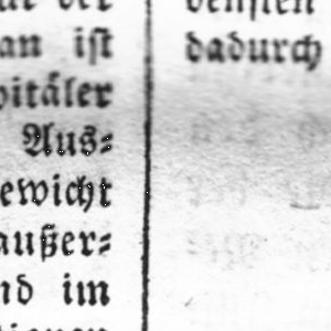 Ausschnitt zur Qualitätsprüfung vom Digitalen Bild Qualität