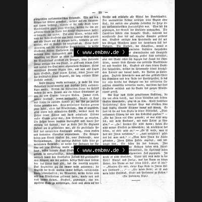 Morgenblatt 1832, Mittwoch, 11 Januar, Nr. 9, Seite 35, Fortsetzung von Der Politiker. Das Digitale Bild / Foto der relativ wertvollen „Morgenblatt... Sammlung