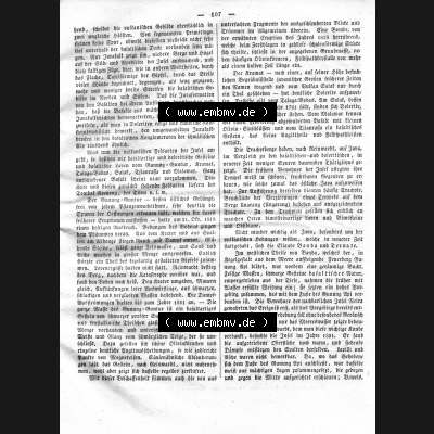 Morgenblatt 1832, Mittwoch, 1. Februar, Nr. 27, Seite 107, Über das alter Basaltischer Eruptionen. Das Digitale Bild / Foto einer Einzelseite... Sammlung