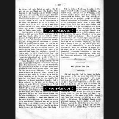 Morgenblatt für gebildete Leser 1845, Mittwoch, 4. Juni, Nr. 133, Seite 530, Erinnerungen aus den Kriegsjahren 1812-1815 und Die Perlen der See.... Sammlung