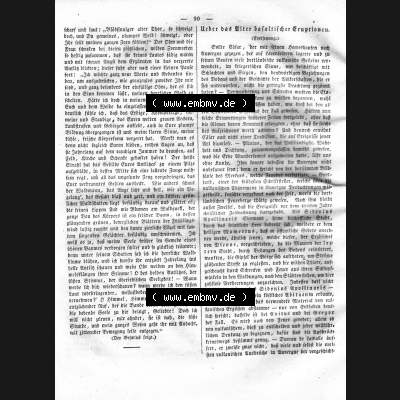 Morgenblatt 1832, Freitag, 27 Januar, Nr. 23, Seite 90, Waldgespenst Fortsetzung und Über das Alter der basaltischer Eruptionen. Das Digitale Bild /... Sammlung