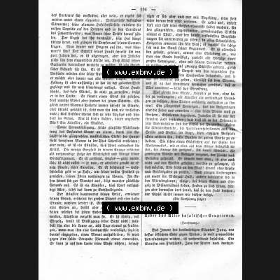 Morgenblatt 1832, Mittwoch, 1. Februar, Nr. 27, Seite 106, Die Musiker - Fortsetzung. Das Digitale Bild / Foto einer Einzelseite der relativ wertvollen... Sammlung