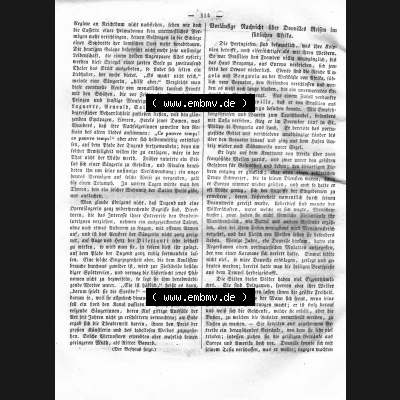Morgenblatt 1832, Freitag, 3. Februar, Nr. 29, Seite 114, Die Musiker und Vorläufige Nachricht über Douvilles Reisen im südlichen Afrika.... Sammlung