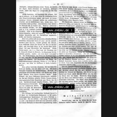 Morgenblatt 1832, Sonnabend, 28 Januar, Nr. 24, Seite 94, Über das Alter der basaltischer Eruptionen. Das Digitale Bild / Foto der relativ wertvollen... Sammlung