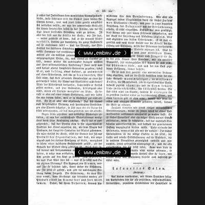 Morgenblatt 1832, Dienstag, 17 Januar, Nr. 14, Seite 54, Psychologische Briefe von Fichte. Das Digitale Bild / Foto der relativ wertvollen „Morgenblatt... Sammlung