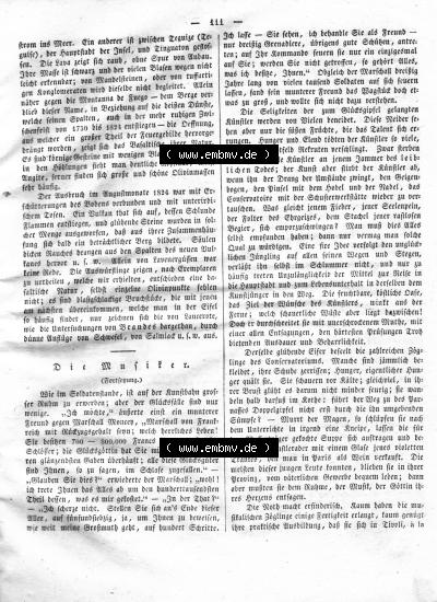 Morgenblatt 1832, Donnerstag, 2. Februar, Nr. 28, Seite 111 Die Musiker. Sammlung