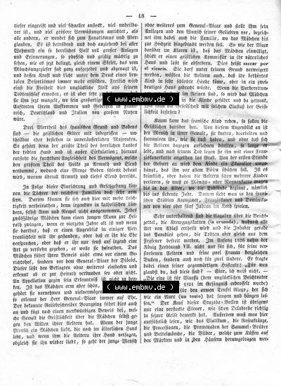 Morgenblatt 1832, Mittwoch, 11 Januar, Nr. 5, Seite 18, Länder und Völkerkunde. Sammlung