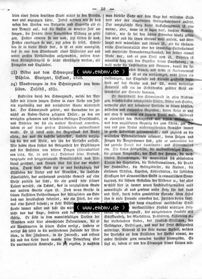 Morgenblatt 1832, Freitag 3 Februar, Nr. 13, Seite 50, Literaturblatt mit Länder und Völkerkunde. Sammlung