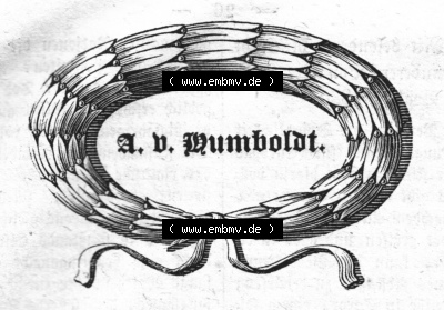 Morgenblatt 1832, Montag 16 Januar, Nr. 7, Seite 28, A. D. Humboldt. Sammlung