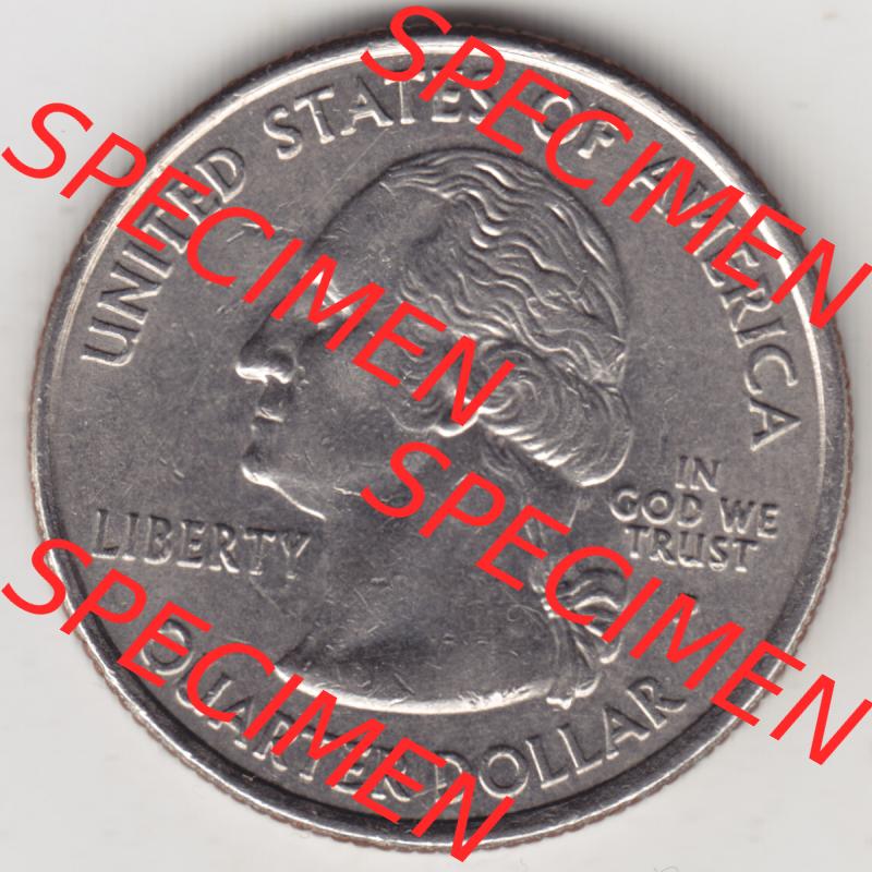 Amerika USA 2006-2006, 0,25 Dollar Quarter Dollar North Dakota 1889 (2) Sammlung
