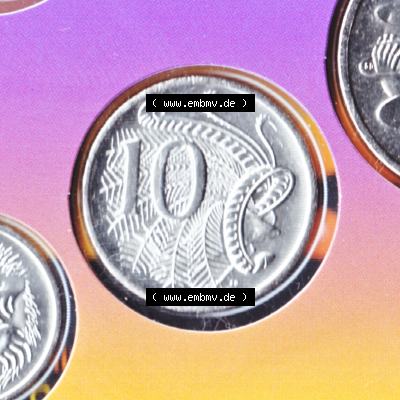 Münze Australien Umlaufmünze 1999-2012, 10 Cent (1) Sammlung