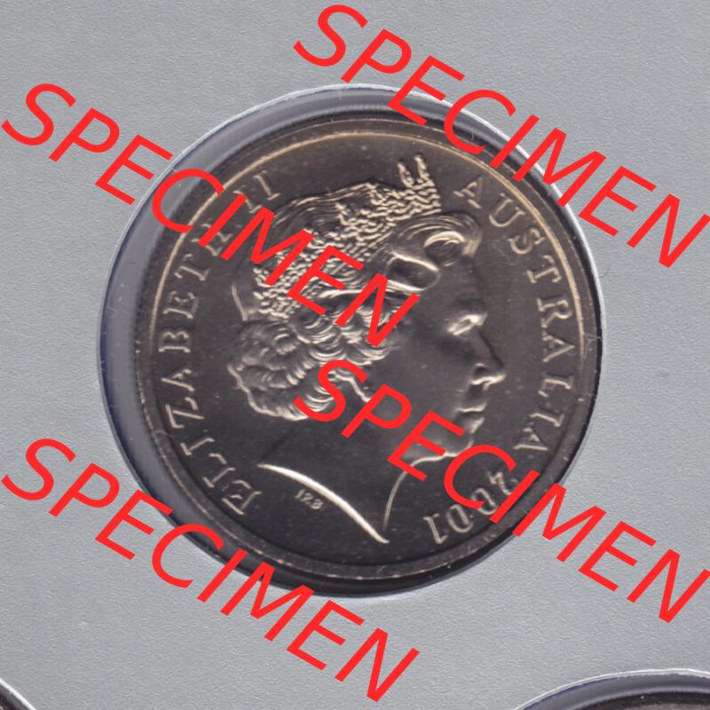 Münze Australien Umlaufmünze 2001, 10 Cent (2) Sammlung