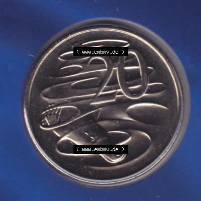 Münze Australien Umlaufmünze 2001, 20 Cent (1) Sammlung