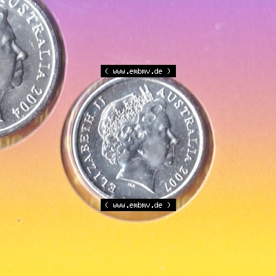 Münze Australien Umlaufmünze 1999-2012, 5 Cent (2) Sammlung