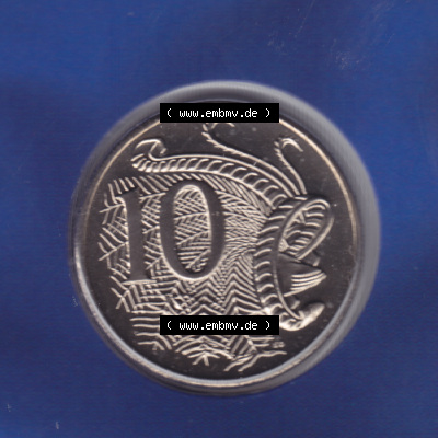 Münze Australien Umlaufmünze 2001, 10 Cent (1) Sammlung
