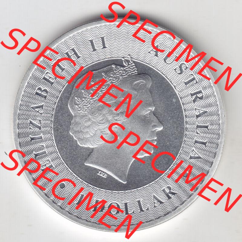 Münze Australien 2016, 1 Dollar Känguru Silbermünze (2) Sammlung