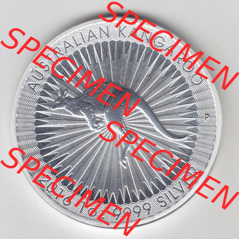 Münze Australien 2016, 1 Dollar Känguru Silbermünze (1) Sammlung