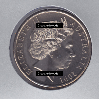 Münze Australien Umlaufmünze 2001, 20 Cent (2) Sammlung