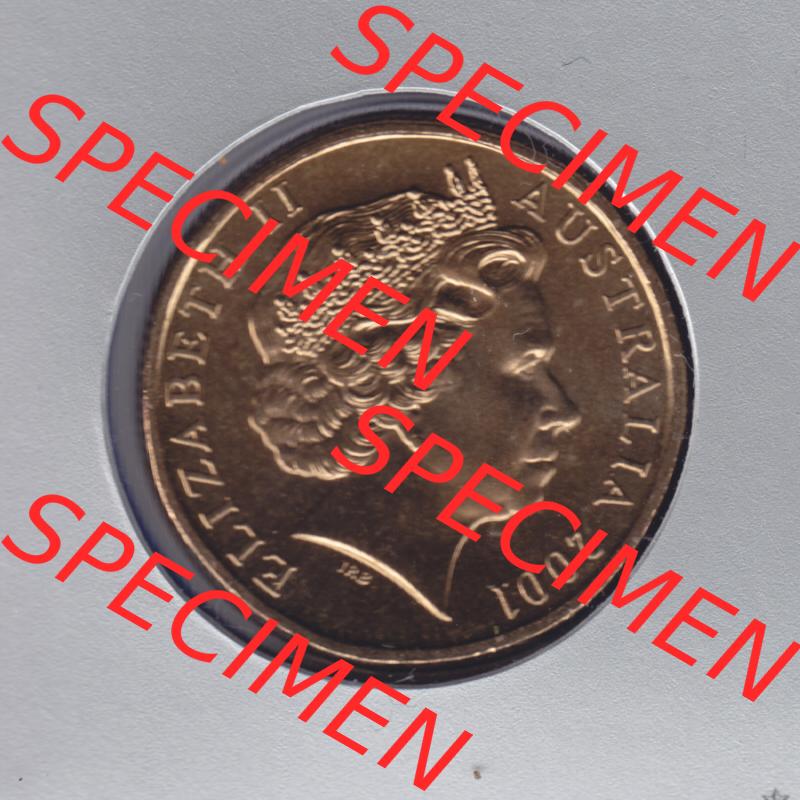 Münze Australien Umlaufmünze 2001, 1 One Dollar (2) Sammlung
