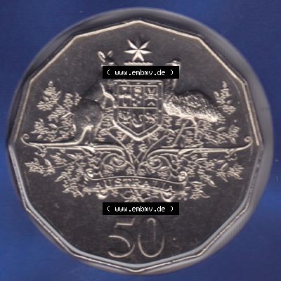 Münze Australien Umlaufmünze 2001, 50 Cent (1) Sammlung