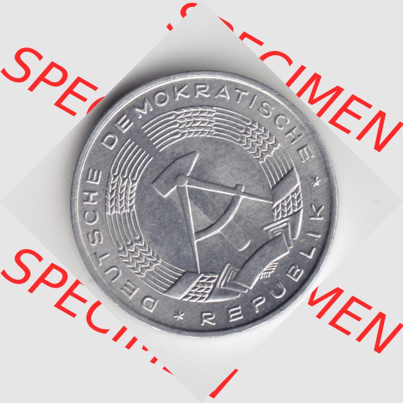 1963-1990, 10 Pfennig, Münzen-Rückseite der 10 Pfennig-Stücks aus Deutschland der DDR, der Deutschen Demokratischen Republik, die DDR Münzen können auf... Sammlung