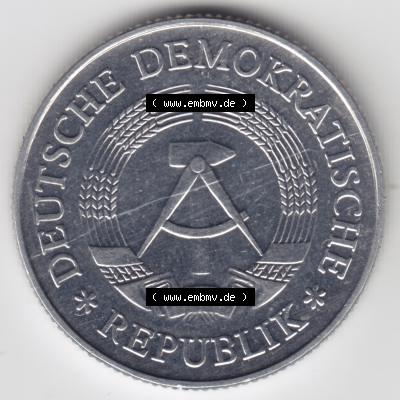 1972-1990, 2 Mark, Münzen-Rückseite mit DDR-Wappen auf einen Digitalen Bild, der Münze aus Deutschland der DDR, der Deutschen Demokratischen Republik, die DDR... Sammlung