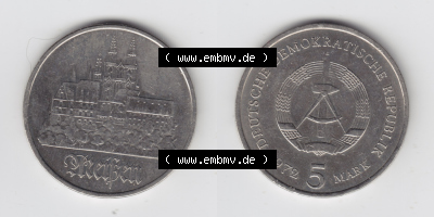 5 Mark DDR-Gedenkmünze Sammlung