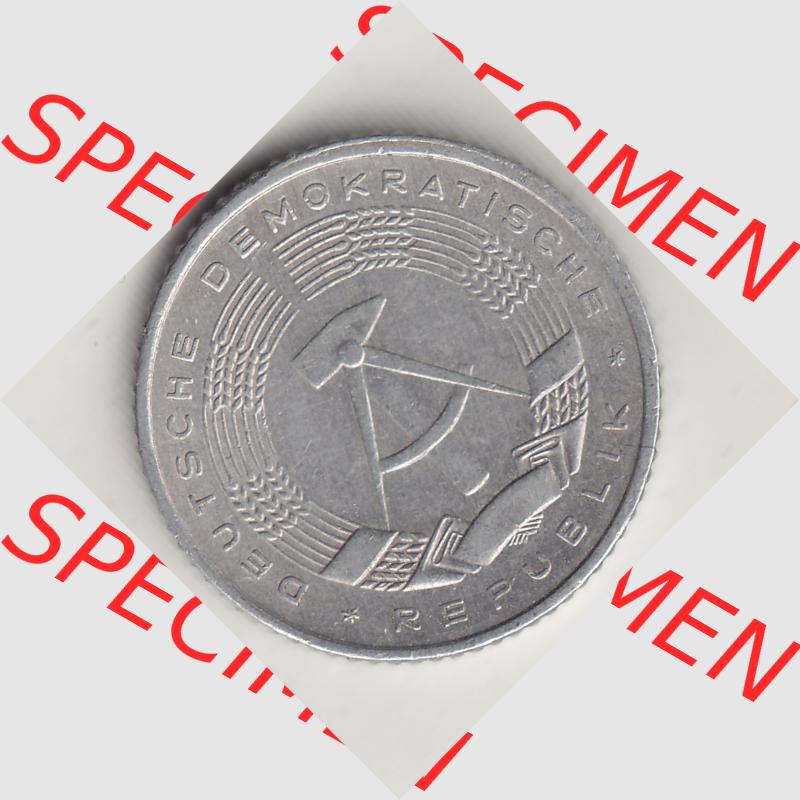 DDR Münze 1958-1990 Umlaufmünze / Kursmünze 1958-1990, A 50 Pfennig 1981-1 der DDR-Mark. Vorderseite der 50 Pfennig Münze der DDR. Hier im online Katalog befinden... Sammlung