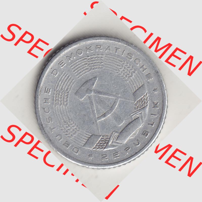 DDR Münze 1958-1990 Umlaufmünze / Kursmünze 1958-1990, A 50 Pfennig 1958-2 der DDR-Mark. Vorderseite der 50 Pfennig Münze der DDR. Hier im online Katalog befinden... Sammlung