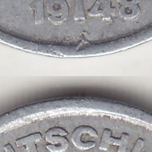 Ausschnitt zur Qualitätsprüfung vom Digitalen Bild Qualität