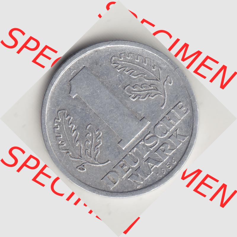 DDR Münze 1956-1990 Umlaufmünze / Kursmünze 1956-1963, A 1 Deutsche Mark 1956-1. Rückseite der 1-Mark Münzen der DDR. Hier im online Katalog befinden sich... Sammlung