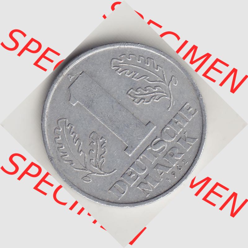DDR Münze 1956-1990 Umlaufmünze / Kursmünze 1956-1963, A 1 Deutsche Mark 1962-2. Rückseite der 1-Mark Münzen der DDR. Hier im online Katalog befinden sich... Sammlung