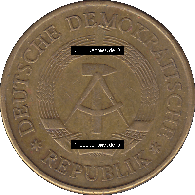 DDR Münze Umlaufmünze / Kursmünze 1969-1990, 20 Pfennig 1969-39, 1960er Jahre, DDR-Telefonmünze. Bildmaterial als transparente PNG-Grafik mit der Vorderseite... Sammlung